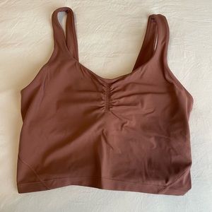 Lululemon scrunched align tank